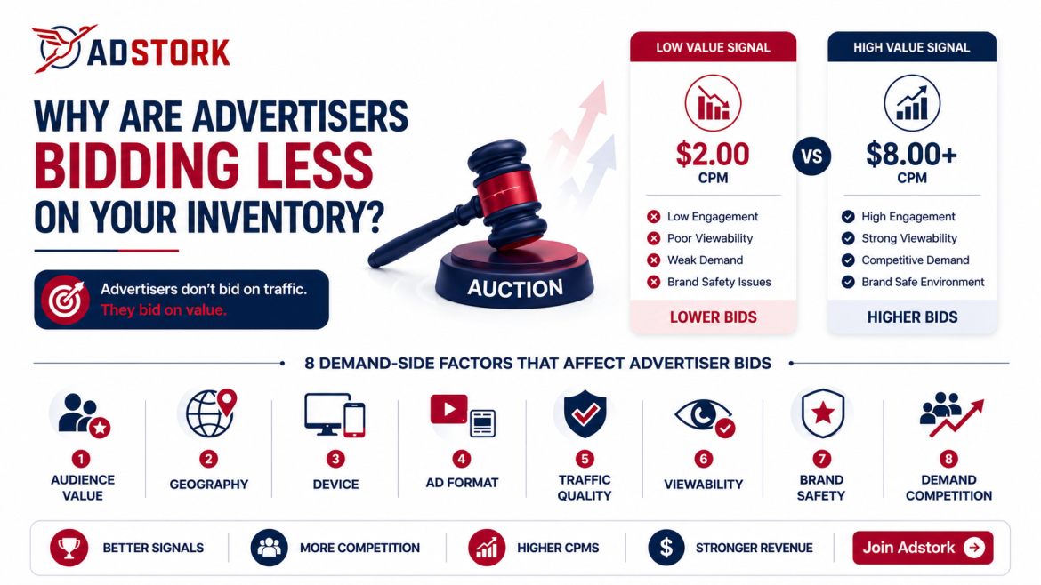 Why Are Advertisers Bidding Less on Your Inventory?